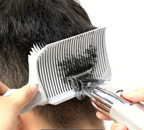 Grey barber friend fade - grey,