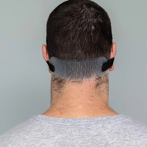 Neck hair guide - hair, neckline