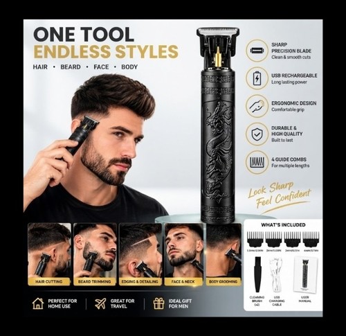 Men haircut machine clipper - haircut,