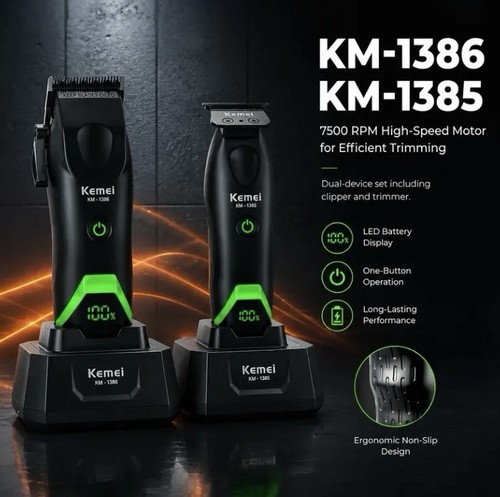 Kemei professional haircut set - haircut,
