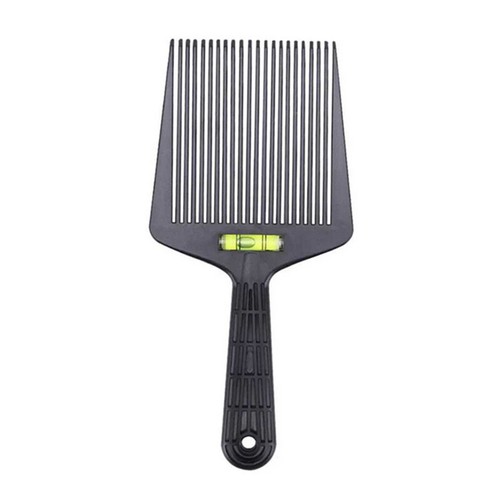 Hairstyle tool black - black, flat